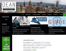 Tablet Screenshot of deanofwny.com